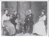 R A Robinson, his dad, & sisters