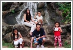 Raymond C. Robinson and family